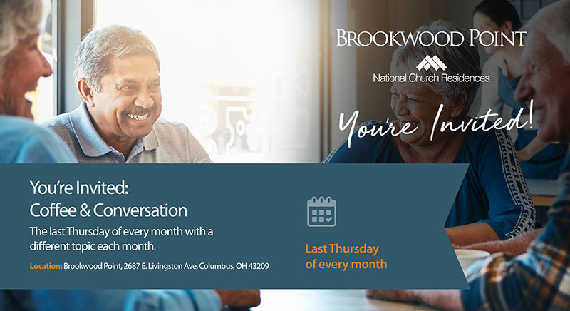 Brookwood Point's Coffee and Conversation series