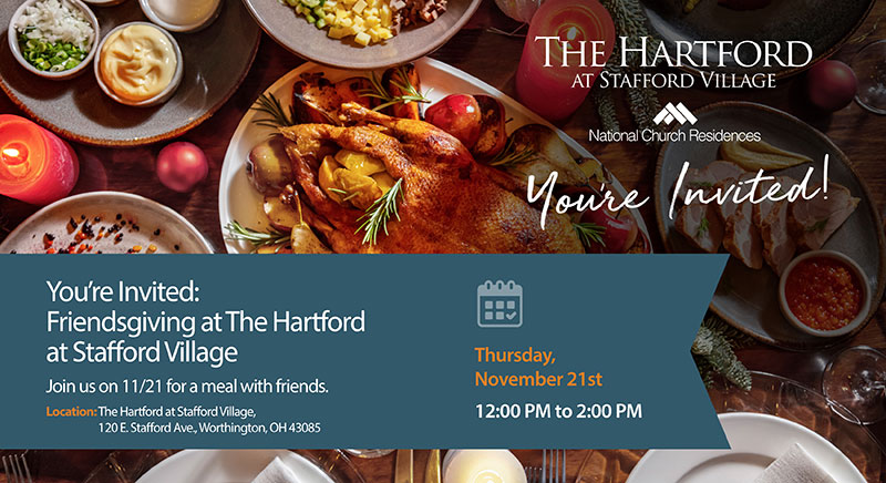 The Hartford Friendsgiving event