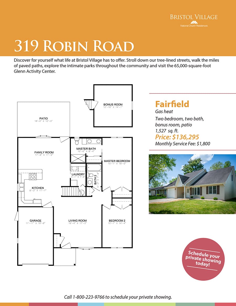 319 Robin Road flyer page 1