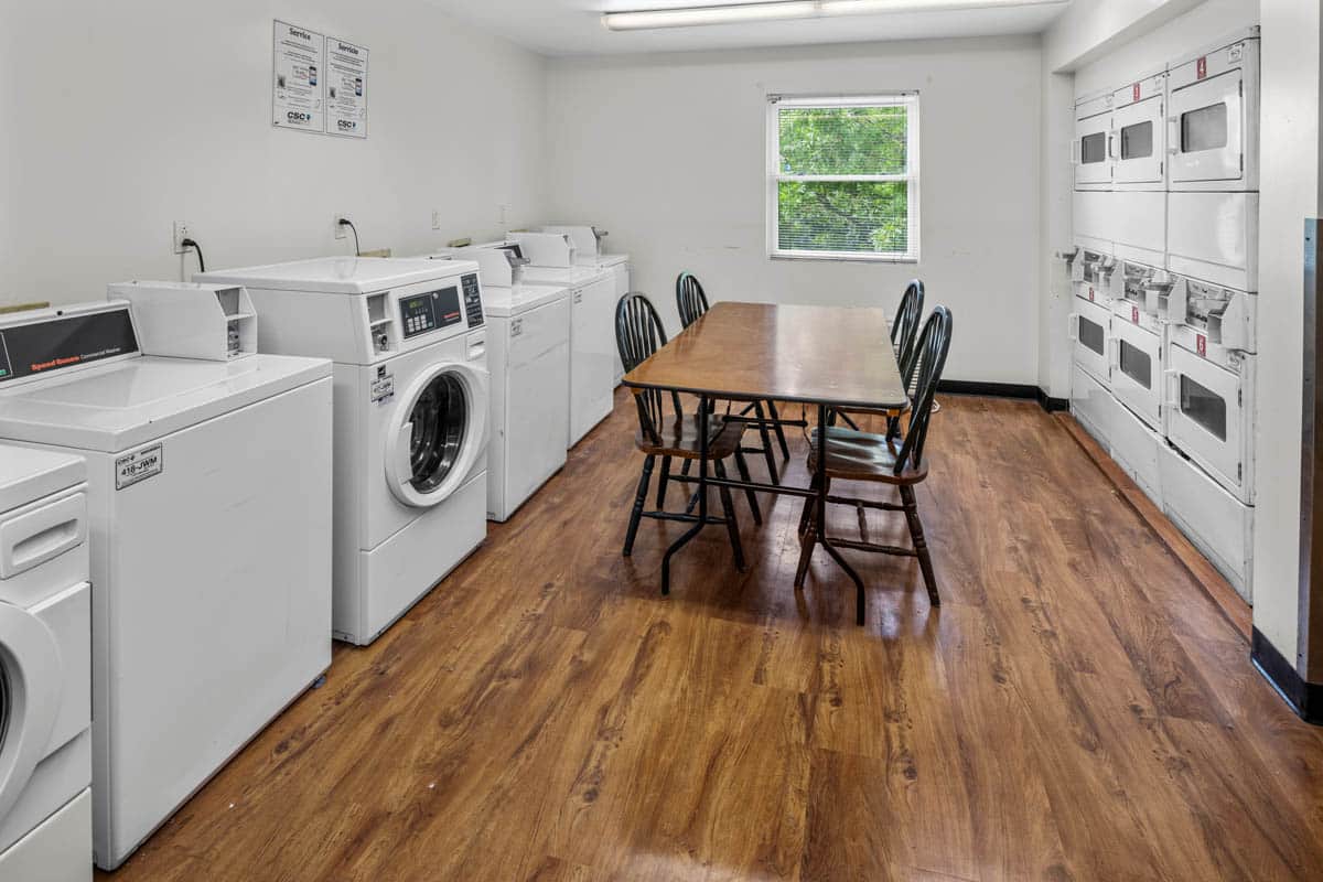 John L. Glenn laundry room