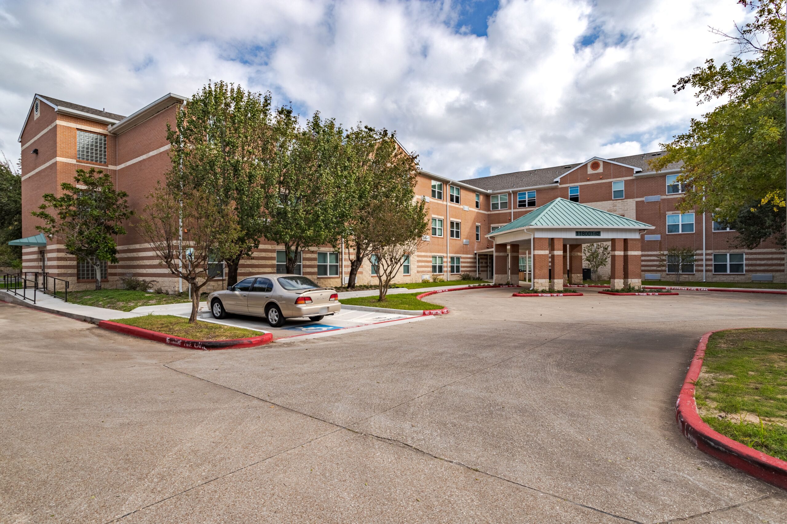 Exterior of the Evening Star building in Houston, Texas.